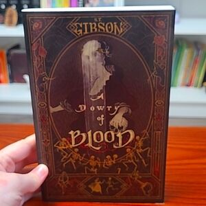 A Dowry of Blood by S.T. Gibson. Paperback romance novel.